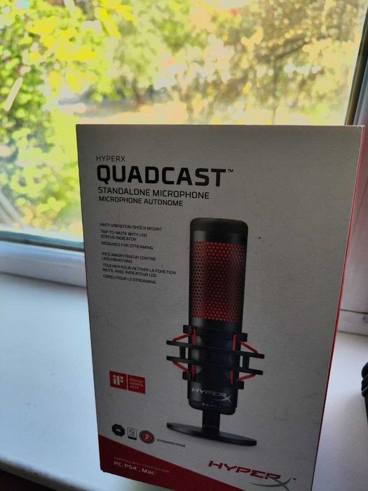 Микрофон HyperX QuadCast (срочно)