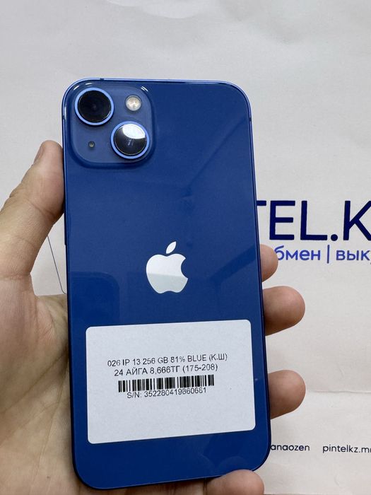 Ip 13 256gb 81% Pintel.kz