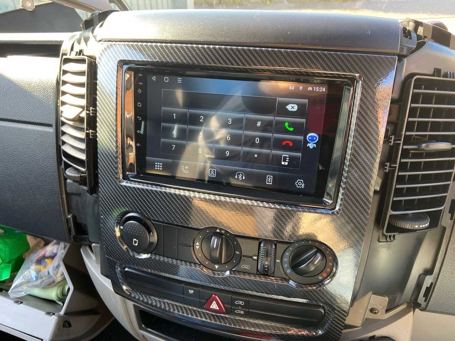 Navigatie GPS Android 14 Mercedes Sprinter VW Crafter Vito Viano