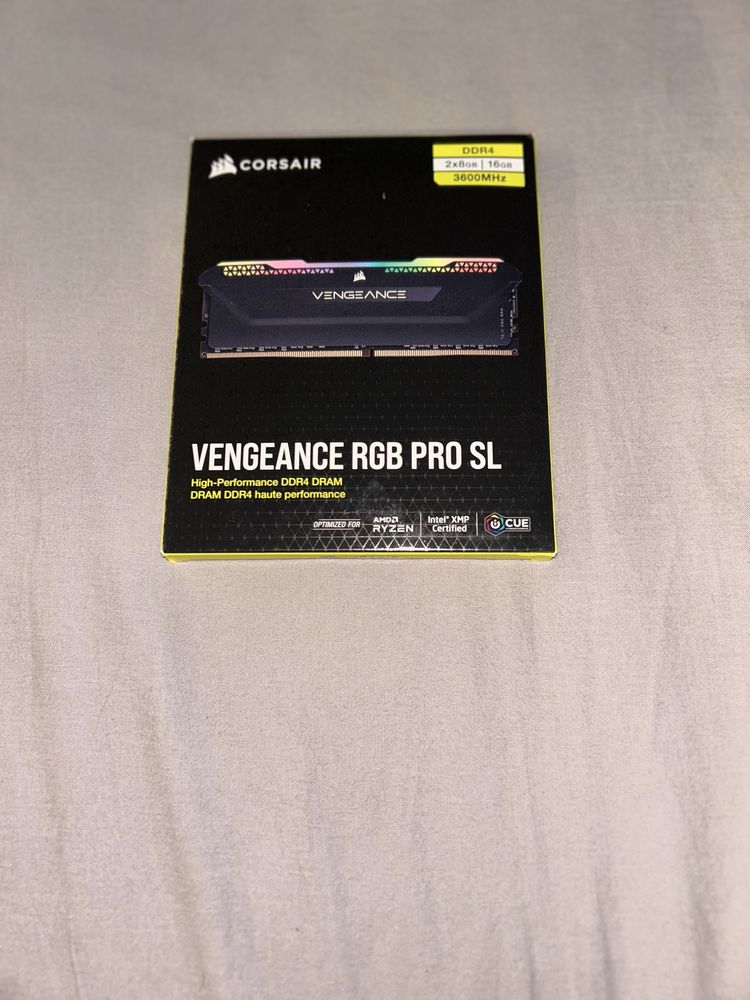 RAM памет Corsair Vengeance PRO rgb 16GB (2x8) DDR4 3600Mhz