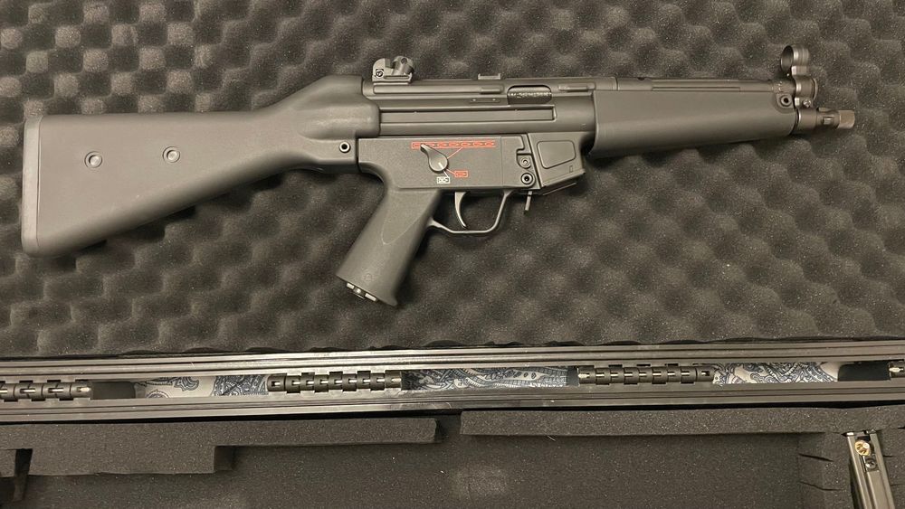 Vand MP5 TGM A2 ETU G&G si Glock CM.135S Blu AEP Mosfet Cyma