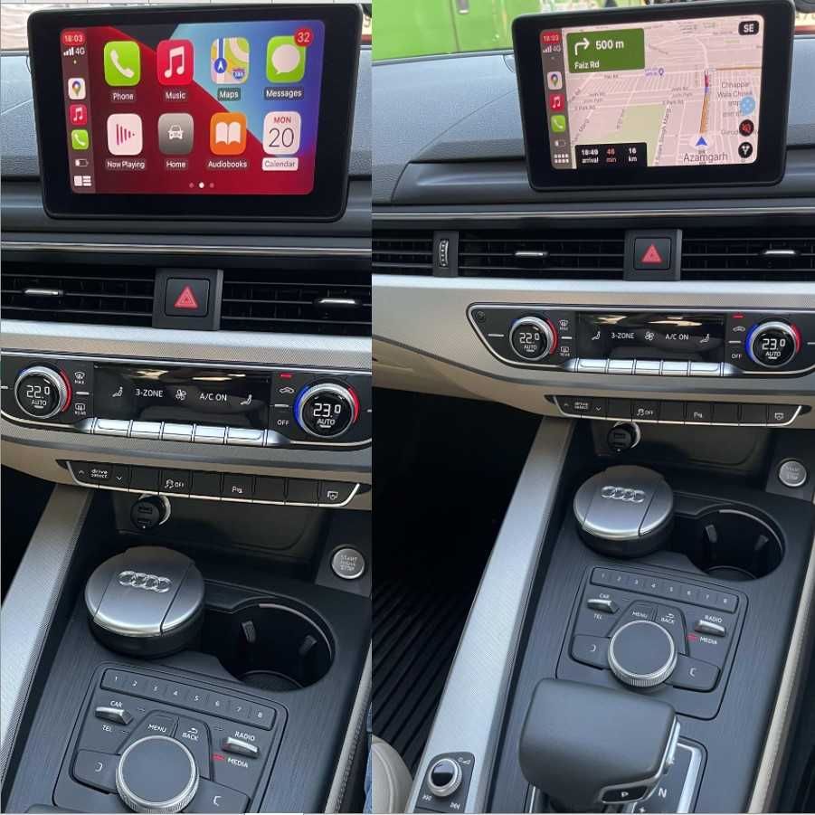 Ауди Активация/отключване Apple CarPlay Android Auto Audi A4 B9 A5 Q5