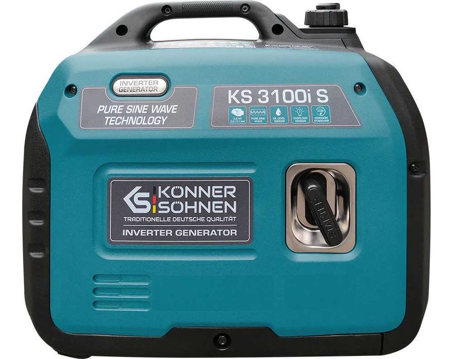 Generator de Curent Portabil Könner & Söhnen KS 3100I S, Putere 3.1kW