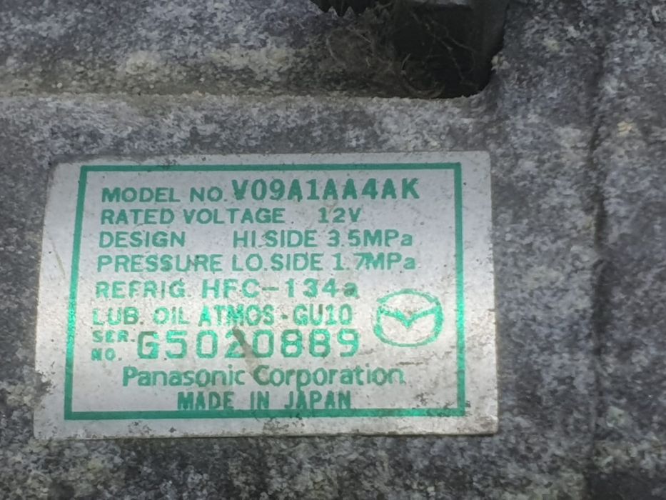 Compresor clima ac Mazda 2 DE (2007 - 2010) (336) ZJ