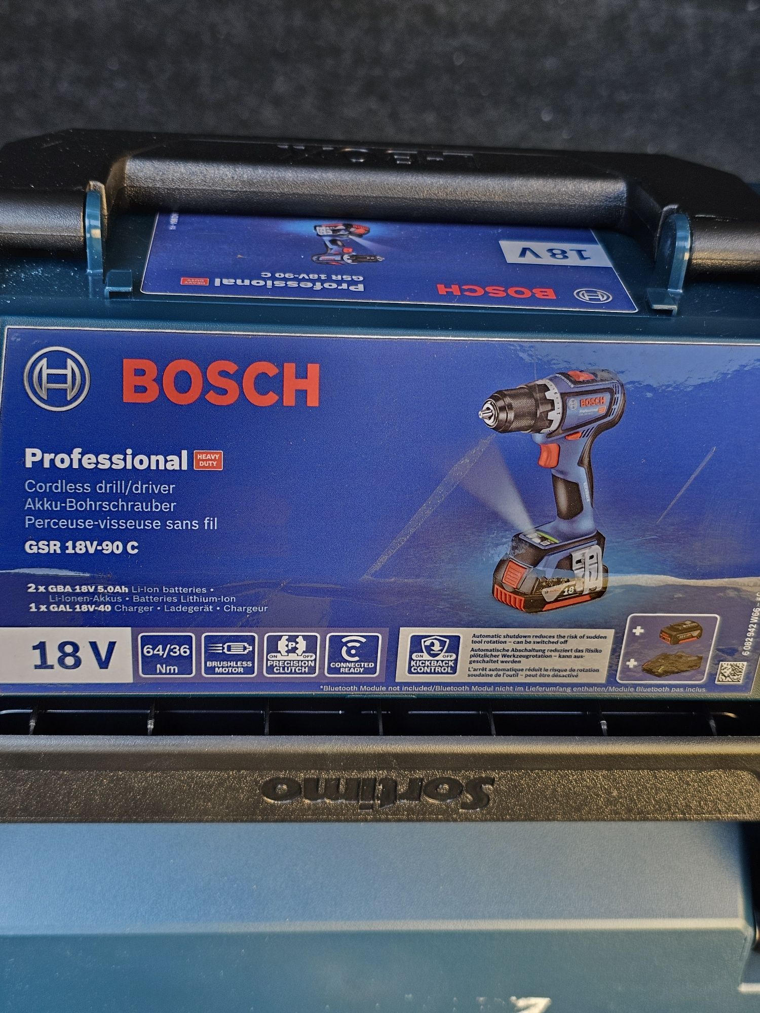 Masina de gaurit si insurubat (bormasina) pe acumulator Bosch Professi