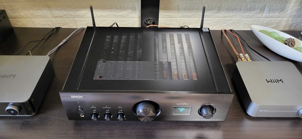 Denon PMA-900HNE, amplificator Hi-Res, streamer integrat, nou la cutie