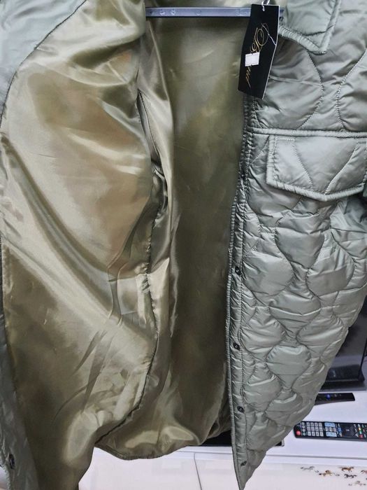 Geaca lunga de dama toamna/iarna - NOUA - Made in Ucraina - OCAZIE