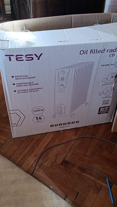 Маслен радиатор ТЕSY