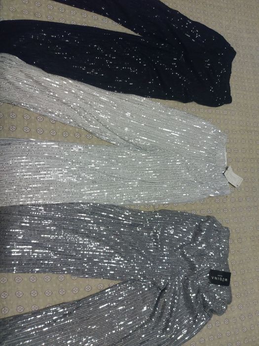 Брюки женские пайетка