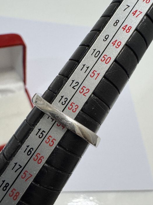 Inel argint 925 cu perla neagra si aquamarine.