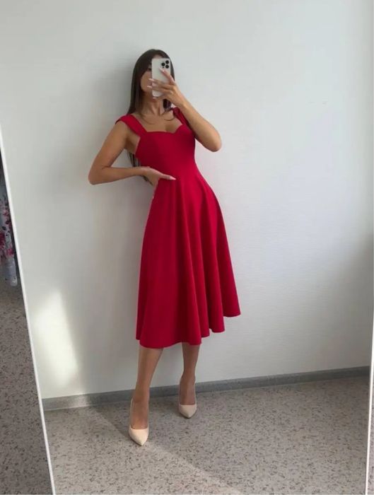 Красное Платье новое