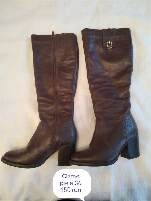 Cizme de piele 36
