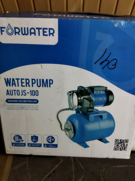 Насосная станция новая.