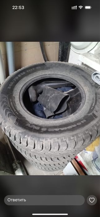 Nokian 245/70/16 4 шт