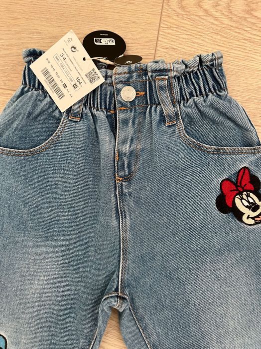 Blugi fetițe Zara 3-4 ani, noi cu eticheta
