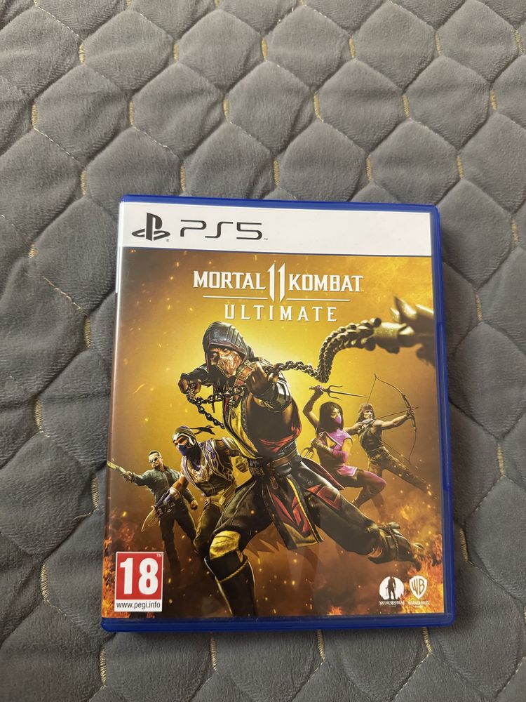 Диски на игровую приставку PS5 mortal kombat