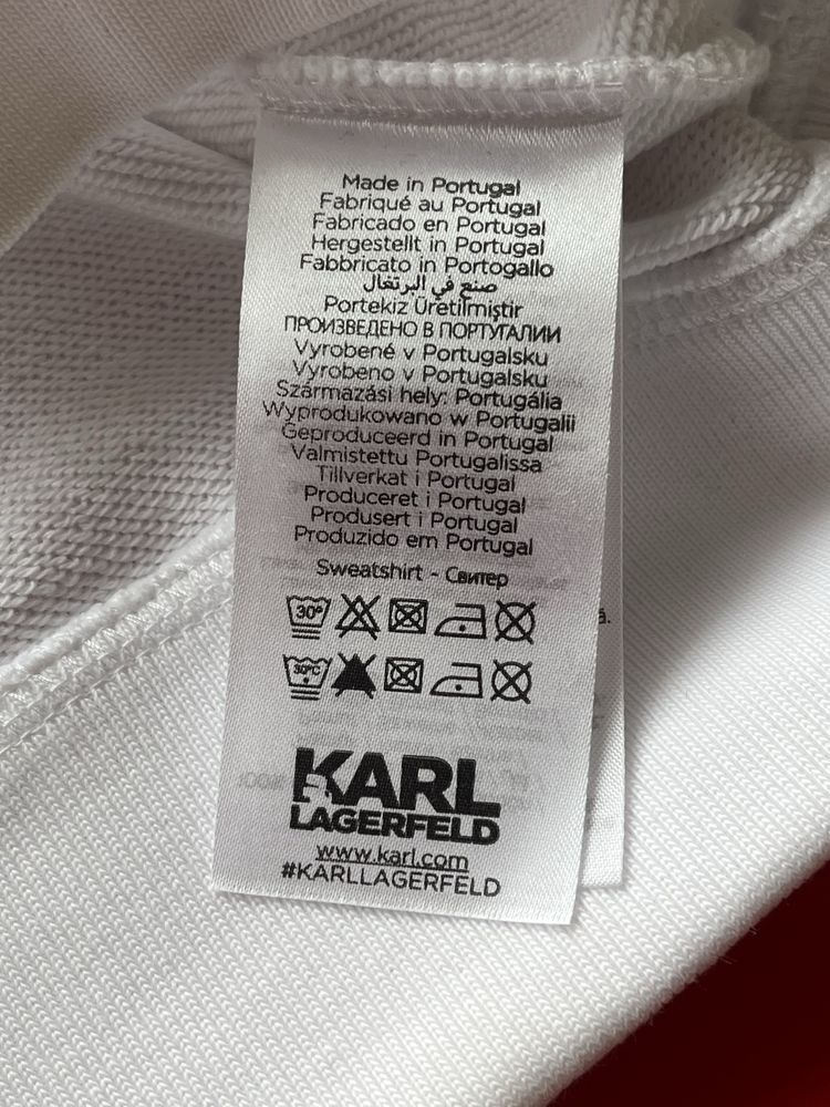 Karl Lagerfeld : Circle Logo Sweatshirt - Нова ХS / Оригинал