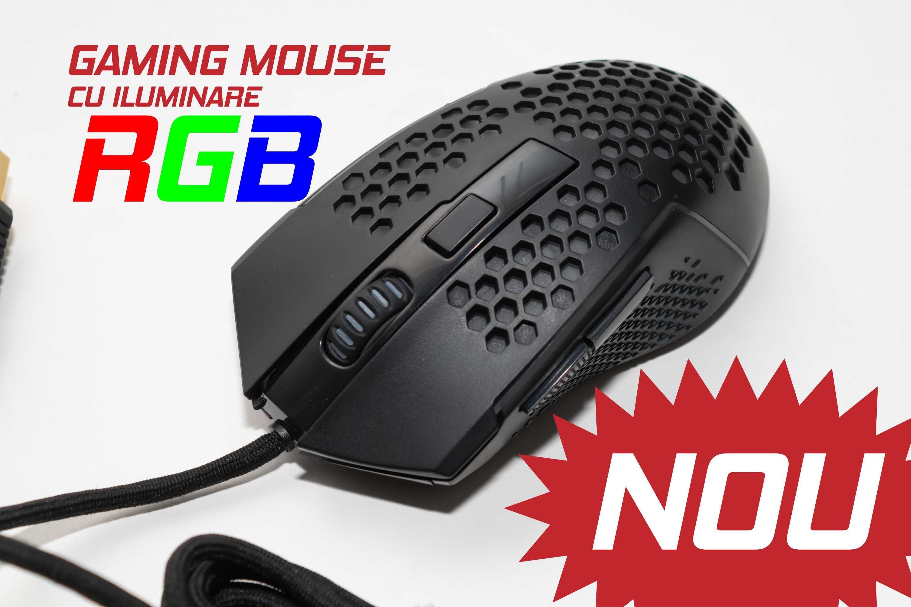 Mouse Gaming Redragon Reaping Elite RGB, NOU!