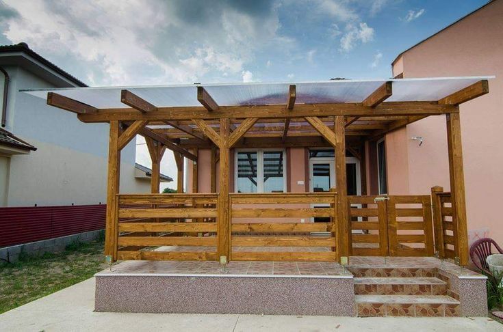 Foișoare terase pergole moderne