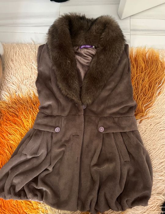 Страхотен пухен елек