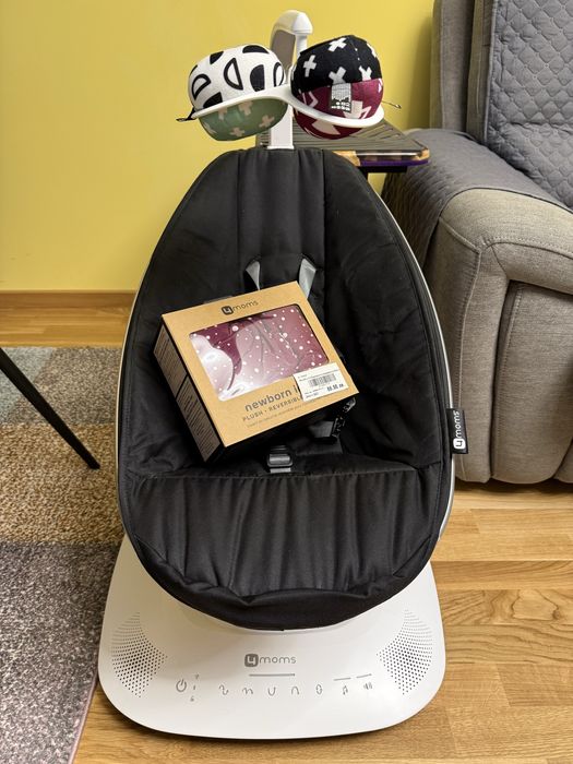 mamaRoo 5.0 с или без подложка за новородено  - електрическа люлка