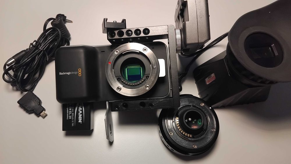 Blackmagic Pocket Cinema Camera (BMPCC OG) cel original 1080p
