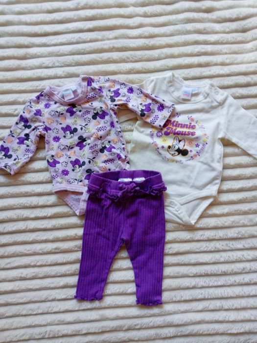 Лот в лилаво 0-3м.