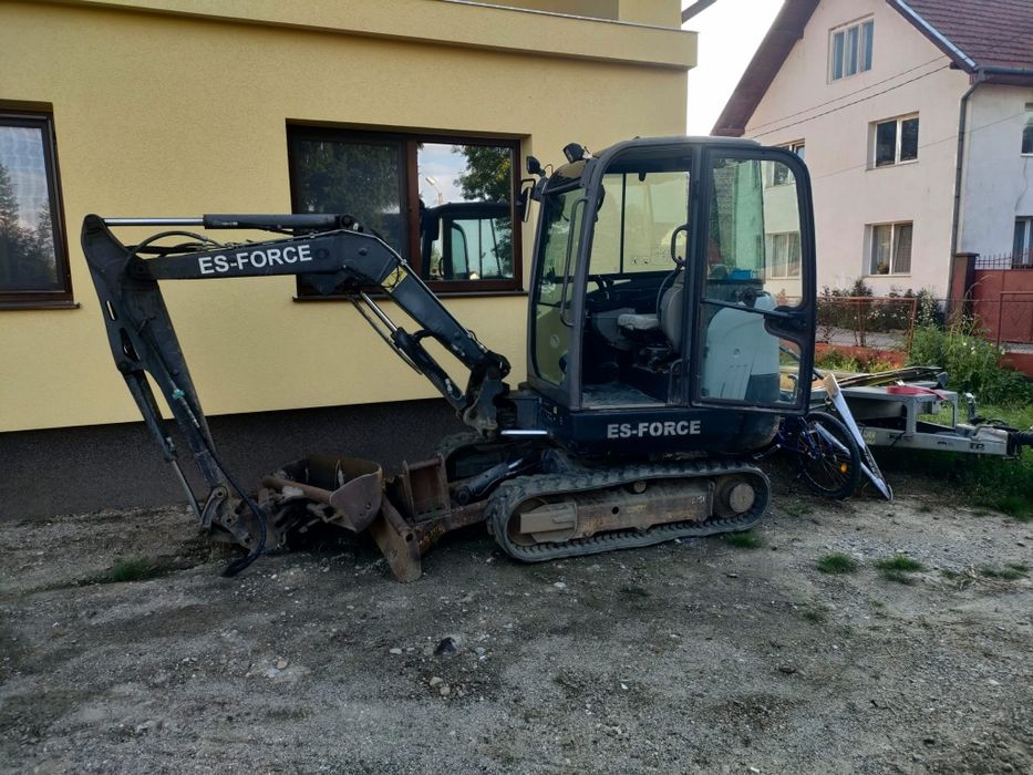 Volvo EC 27 C+ remorca speciala
