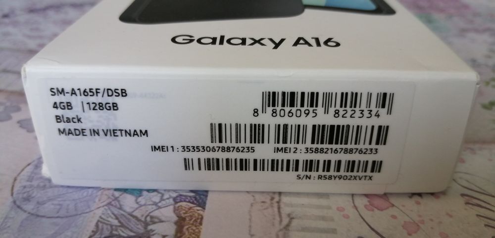 SM-A16/A165F/DSB/4GB/128GB