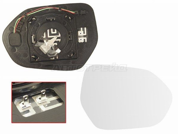 Полотно зеркала Toyota Camry