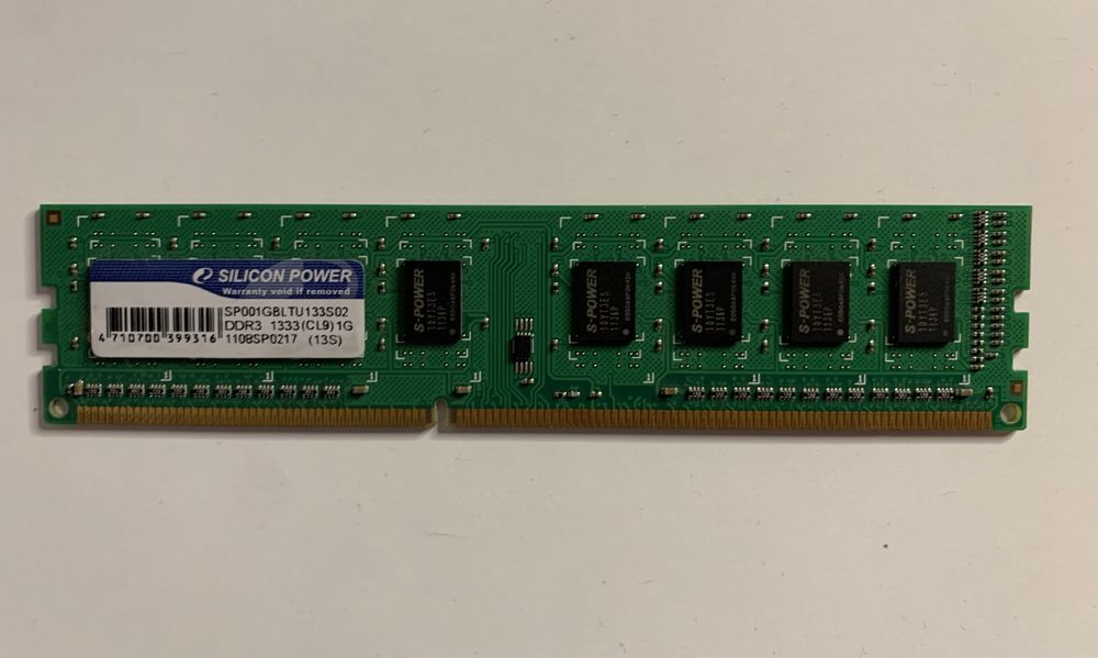 Оперативная память ddr3 1333 2x4gb