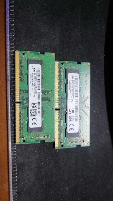 Оперативная память 16Gb SODIMM RAM 8Gbх2 DDR4 PC4-3200 с ноутбука HP