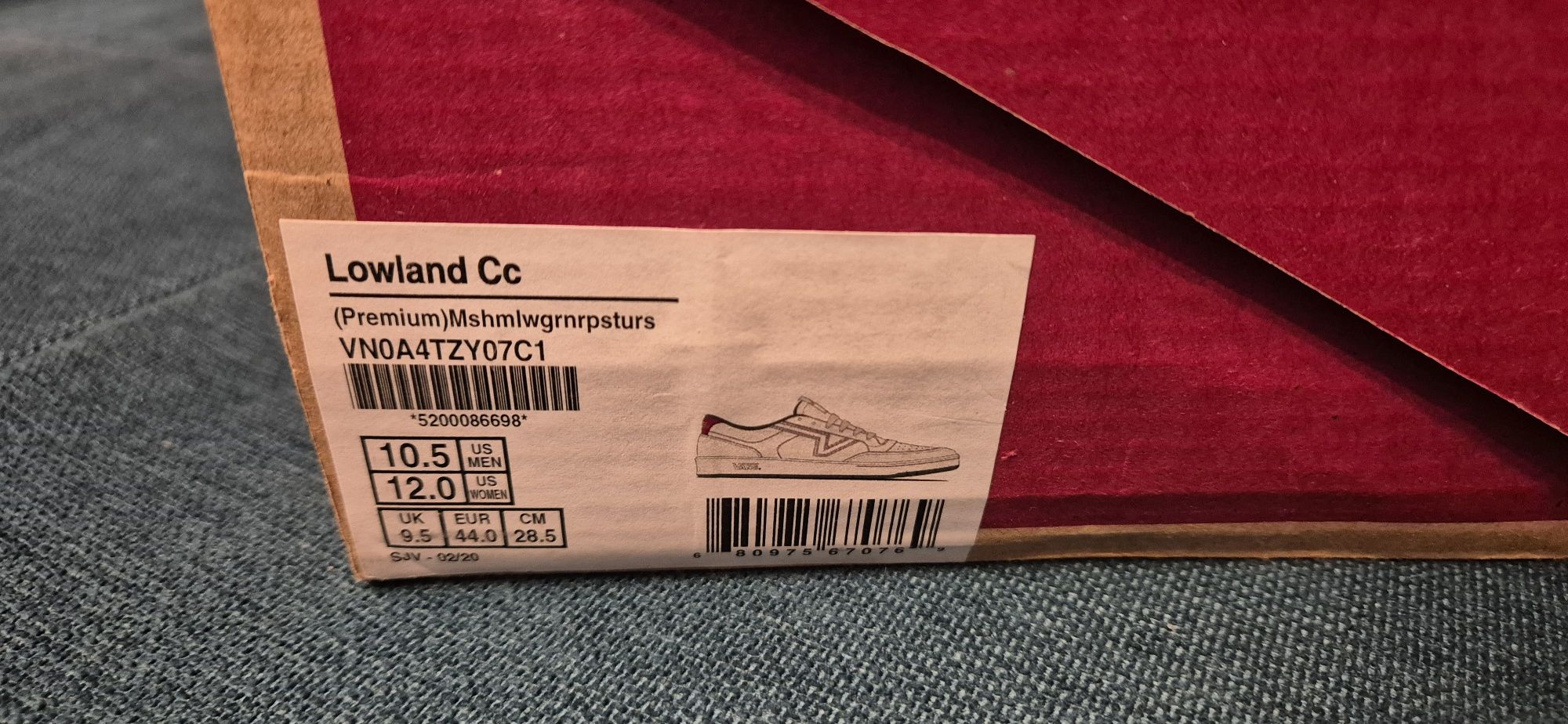 Vans Lowland Cc Premium, 44 размер
