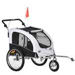 Ремарке за кучета PawHut с функция Jogger до 20 кг