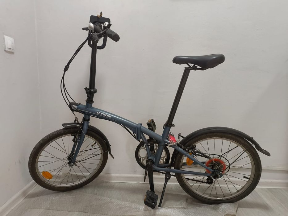 Складной велосипед BTWIN Tilt 120, 6 скоростей