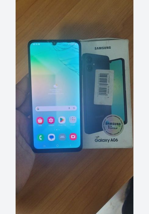 Samsung Galaxy A06 8/128GB Black 2025 Orginal Veitnam Holati Yaxshi