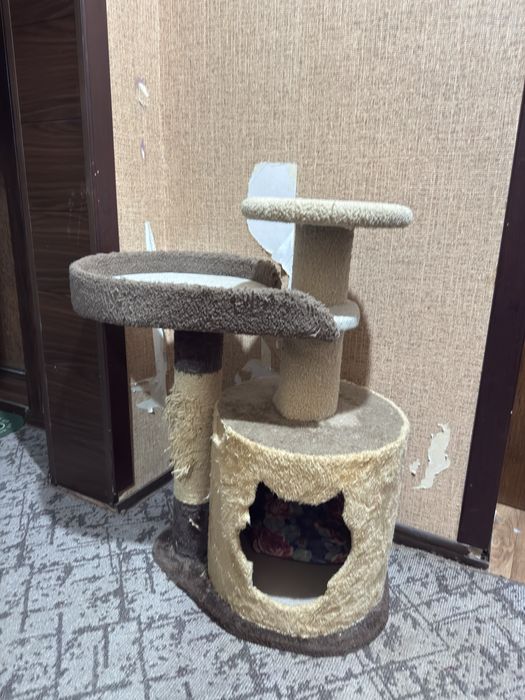 Домик для кошка хорошем состоянии.