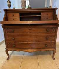 Scrin/ secretaire lemn nuc vintage, retro