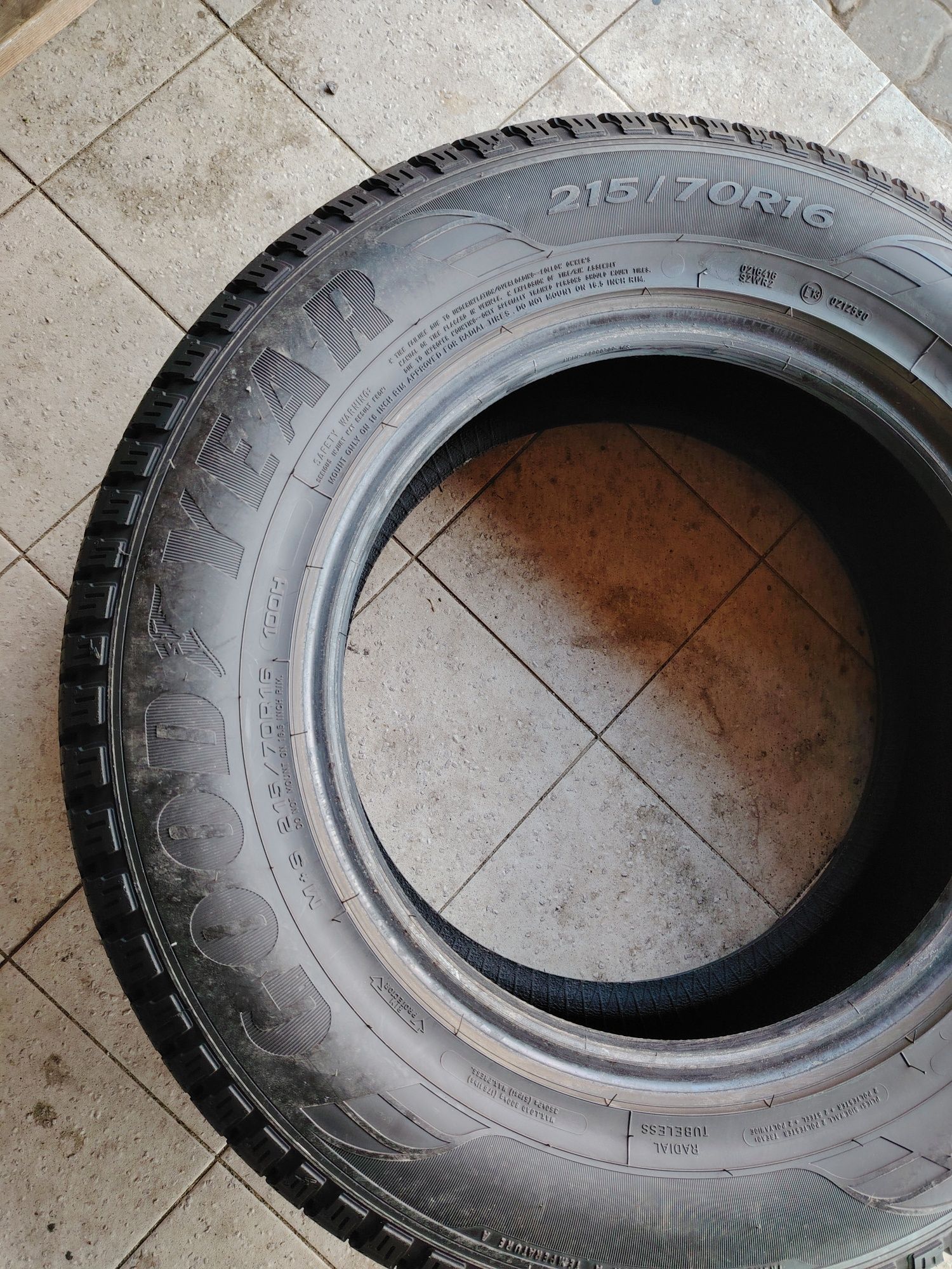 215/70 R16 Goodyear effiecientgrip că și noi Dot 2021