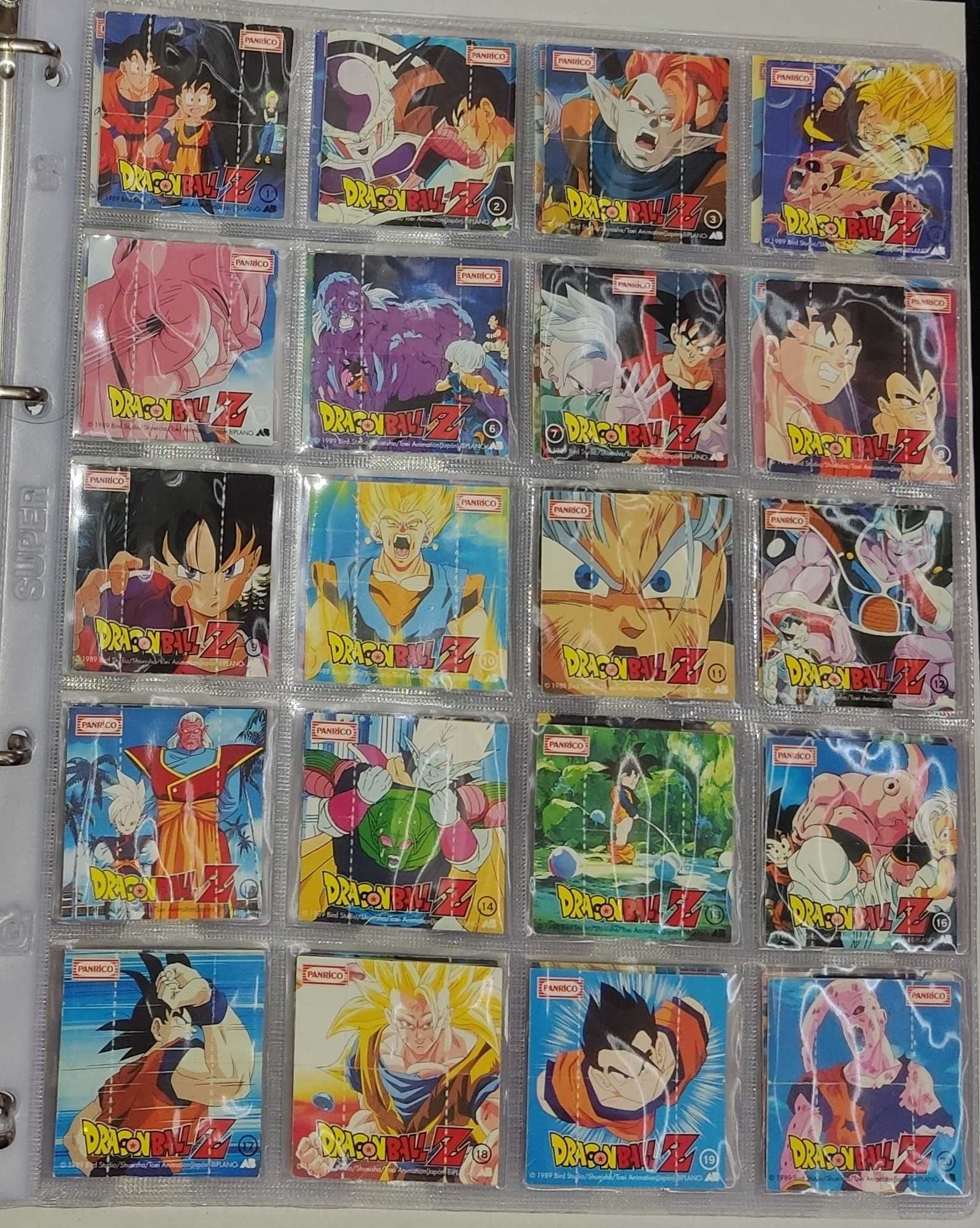 Colectie 40/40 Completa Rara Flip-Flop Dragon Ball Z (DBZ) Panrico '89