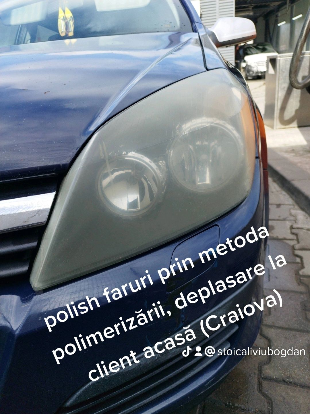 Polish faruri prin metoda polimerizarii