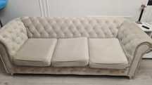 Canapea de catifea pentru living