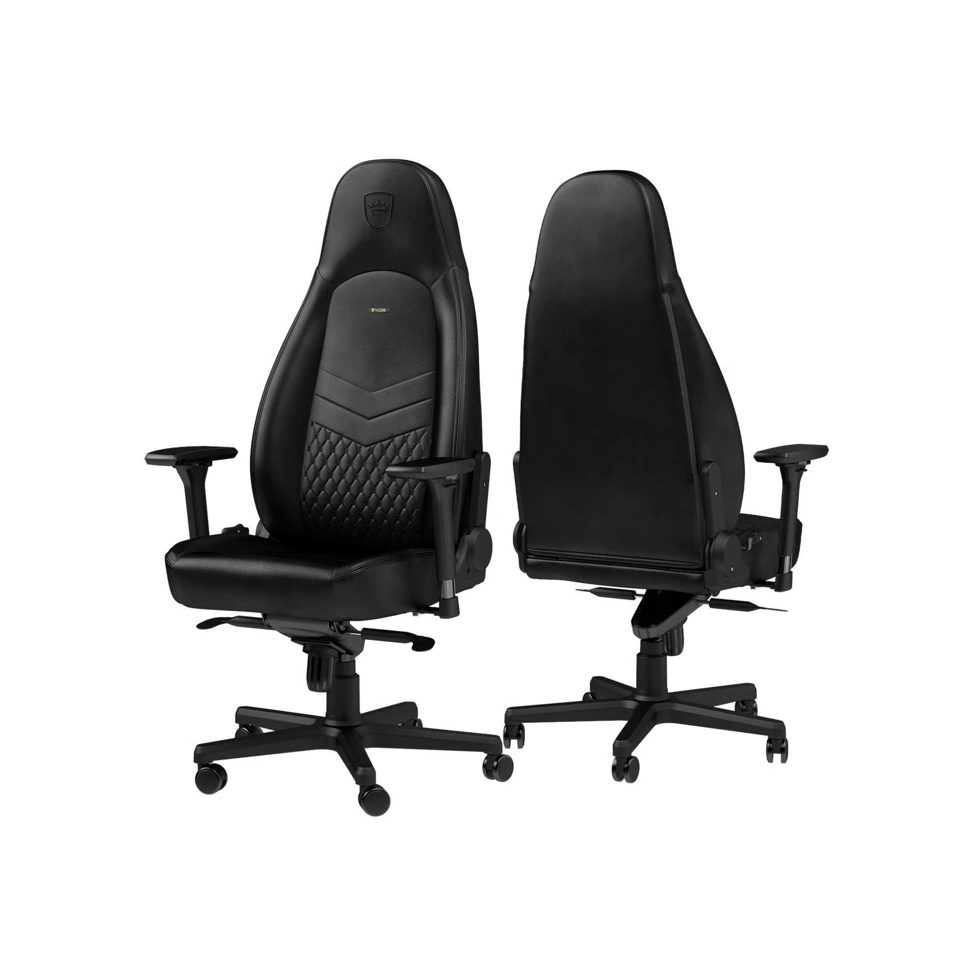 Кресло noblechairs ICON Black Edition- Real Leather срочна сотилади