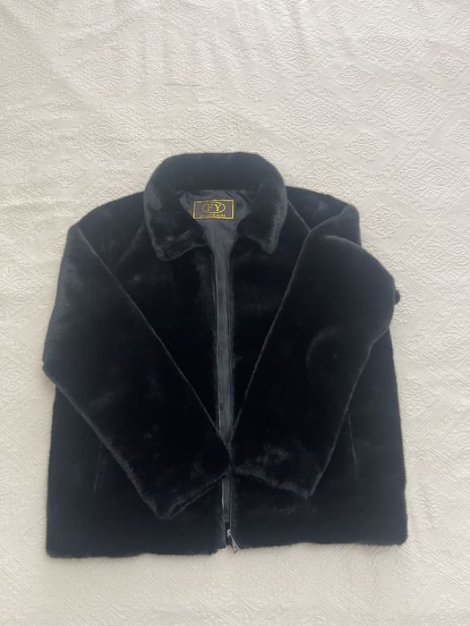 Шуба мужская эко шуба