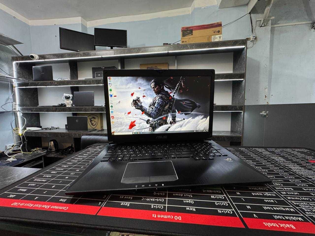 Мощный игравой ноутбук ASUS Rog Intel Core i7-4710HQ