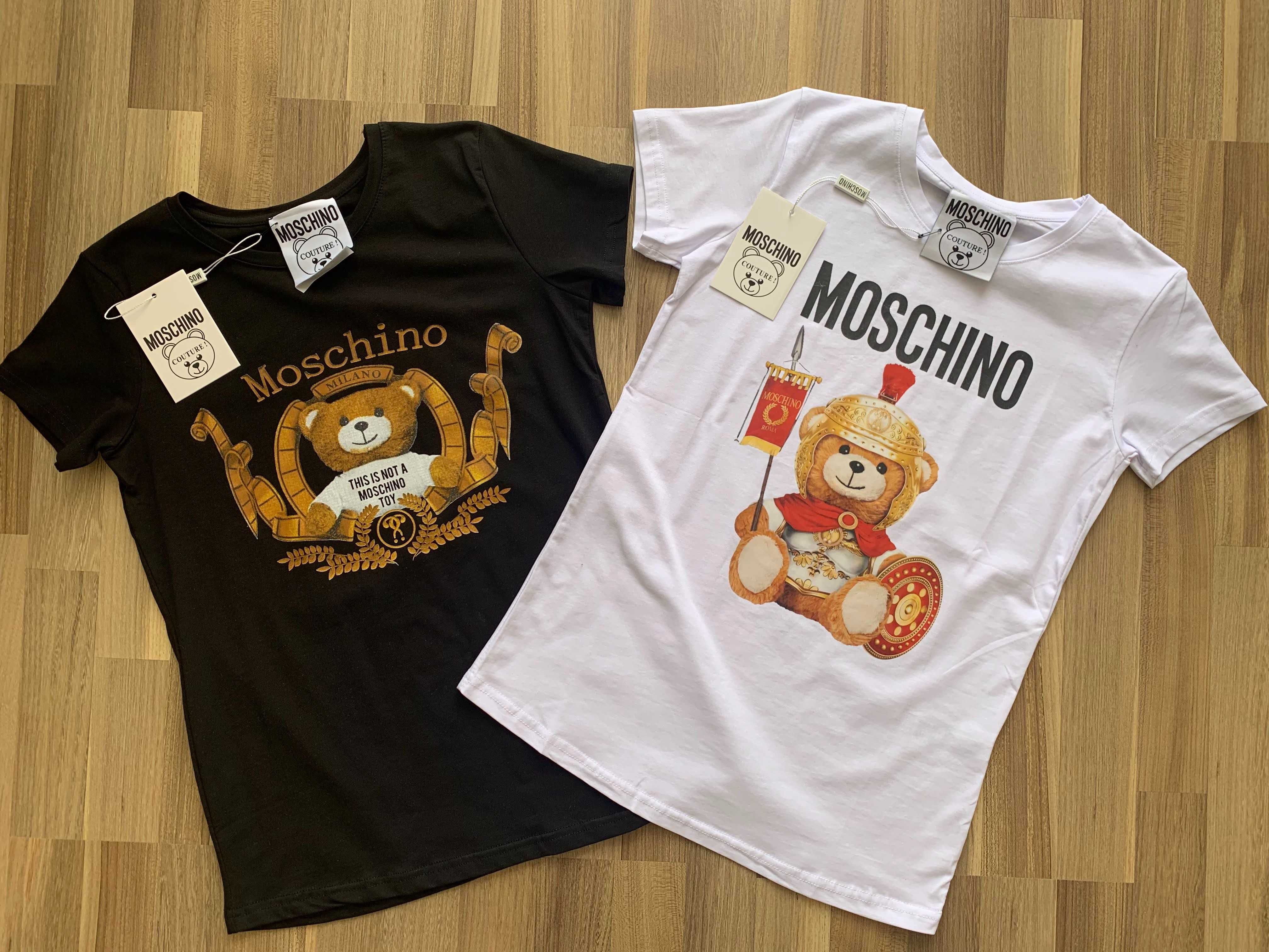 Tricou MOSCHINO - Podus Nou cu Eticheta - PREMIUM