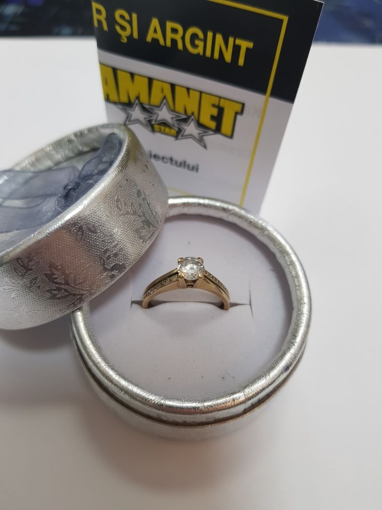 Inel logodna 14k(cdc)staramanet