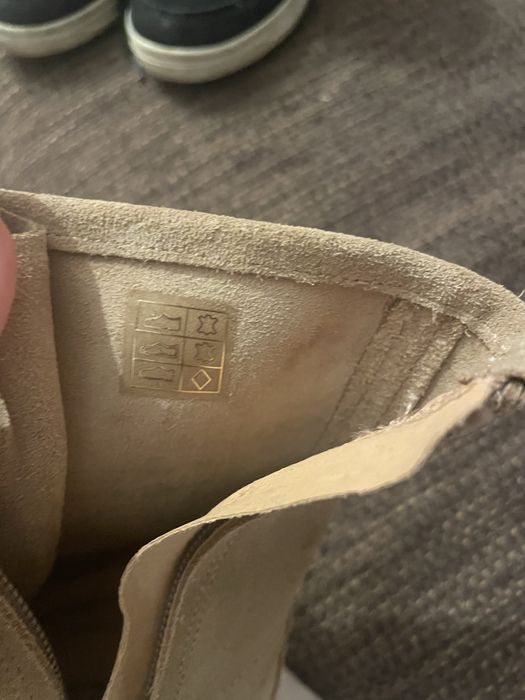 Cizme piele intoarsa 28 noi