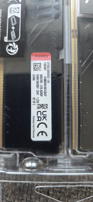 Ram Memorie Kingston Fury Kit 64Gb DDR5 5600 cl36 amd expo intel xmp 3