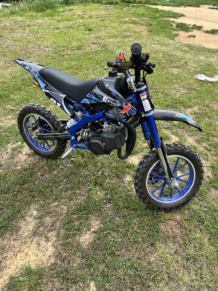 Детски кросов мотор 49 кубика модел DIRT BIKE 49CC “лесен старт”